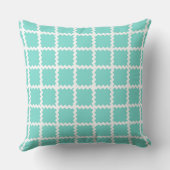 Seafoam Girls Pillow met  Ric Rac Kussen (Achterkant)
