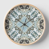 Seafoam Green Blauwgroen Turquoise Hip Bohemian Ba (Voorkant)