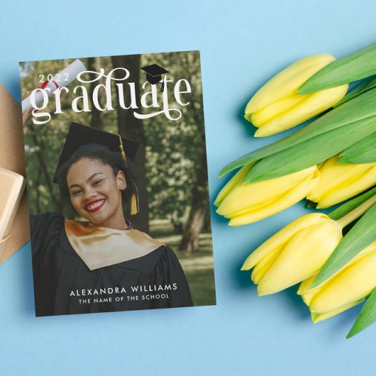 Seafoam Green Elegant White Overlay Photo Afstuder Kaart