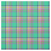 Seafoam Green en Fuchsia Girly Pset Stof (Swatch)