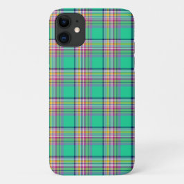 Seafoam Green en Pink Girly Pset Pattern Case-Mate iPhone Case