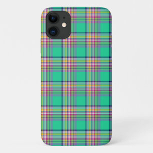 Seafoam Green en Pink Girly Pset Pattern Case-Mate iPhone Case