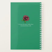 Seafoam Green Hearts Happy Planner (Achterkant)