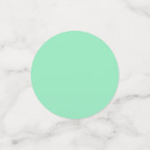 Seafoam Green naar Navy Blue Gradient Table Confet Confetti (Kleine voorkant)