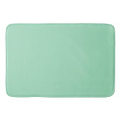 Seafoam Green Solid Color Badmat (Voorkant)