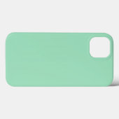 Seafoam Green Solid Color Case-Mate iPhone Case (Achterkant (horizontaal))