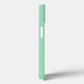Seafoam Green Solid Color Case-Mate iPhone Case (Achterkant / Rechts)