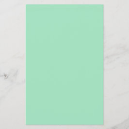 Seafoam Green Solid Color Flyer
