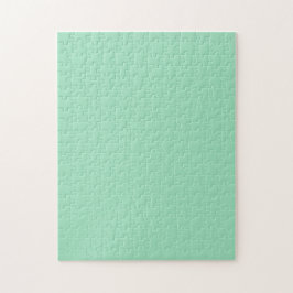 Seafoam Green Solid Color Legpuzzel