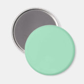 Seafoam Green Solid Color Magneet (Voorkant / Achterkant)