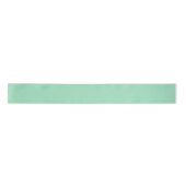 Seafoam Green Solid Color Satijnen Lint (Voorkant)