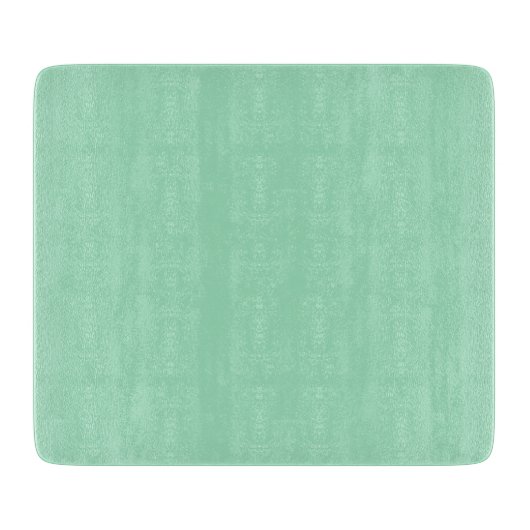 Seafoam Green Solid Color Snijplank (Voorkant)