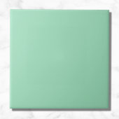 Seafoam Green Solid Color Tegeltje