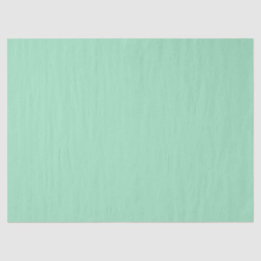 Seafoam Green Solid Color Tissuepapier (Voorkant)