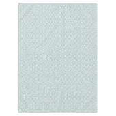 Seafoam Green Taupe Brown Hip Bohemian Bali Art Tafelkleed (Voorkant)