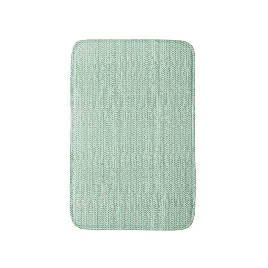Seafoam Green Weave Mesh Kijk Badmat (Voorkant Verticaal)