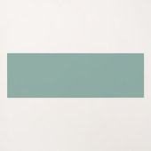 Seafoam Green Yoga Studio Hamsa  Yogamat (Achterkant (horizontaal))