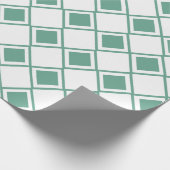 Seafoam Harlequin Cadeaupapier (Hoek)