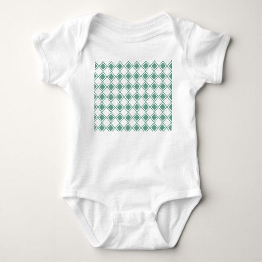 Seafoam Harlequin Romper (Voorkant)