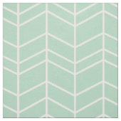 Seafoam Herringbone Chevron Stof (Swatch)