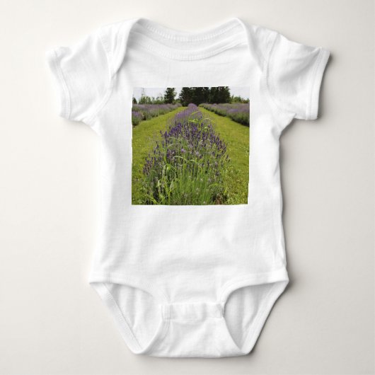 Seafoam Lavender Boerderij Romper (Voorkant)