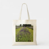 Seafoam Lavender Boerderij Tote Bag (Achterkant)