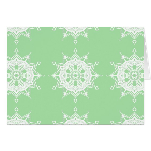 Seafoam Mandala (Voorkant Horizontaal)