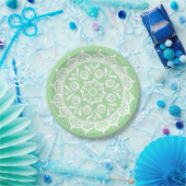 Seafoam Mandala Papieren Bordje (Feest)