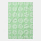 Seafoam Mandala Theedoek (Verticaal)