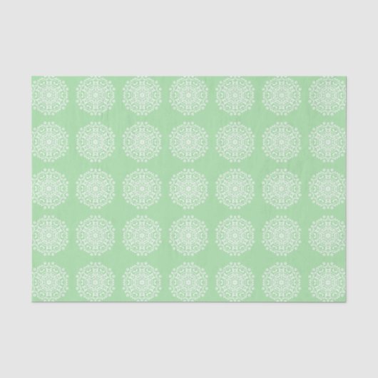 Seafoam Mandala Tissuepapier (Voorkant)