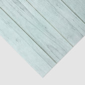 Seafoam Mint Green Pastel Turquoise Rustic Wood Tissuepapier (Detail)