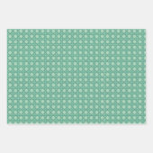 Seafoam Rattan Gift Wrap Sheets Inpakpapier Vel (Voorkant)