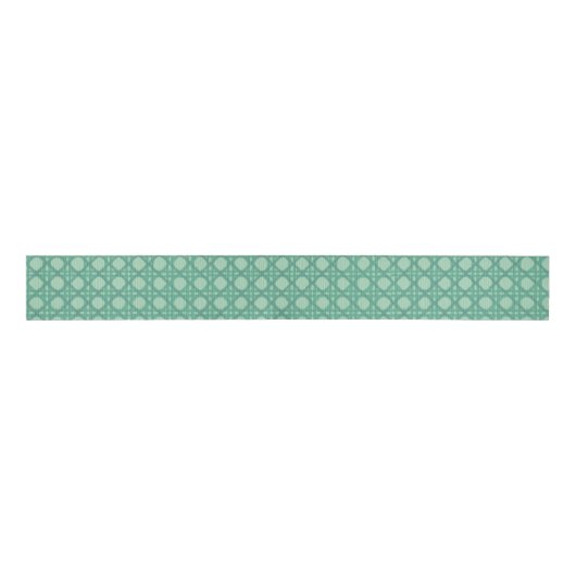 Seafoam Rattan Grosgrain Lint (Voorkant)