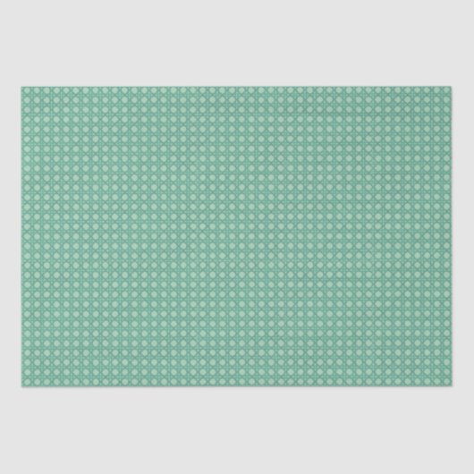 Seafoam Rattan Tissue Paper Tissuepapier (Voorkant)