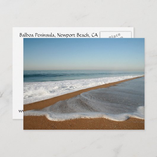 Seafoam Shore Briefkaart (Voorkant / Achterkant)