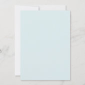 Seafoam Tropical Foliage Palm Tree Wedding (Achterkant)