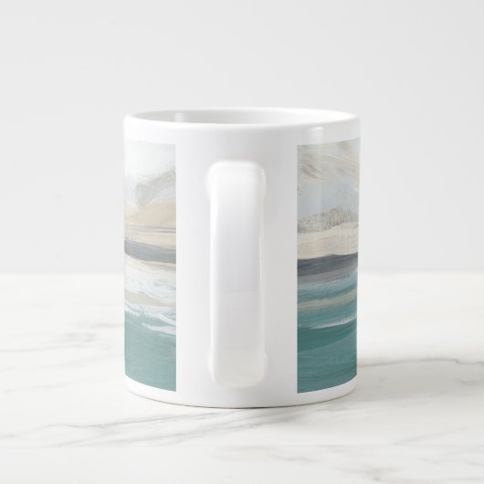 Seafoam Vista Grote Koffiekop (Achterkant)