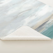 Seafoam Vista Sherpa Deken (3/4)