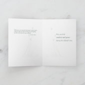 Seafoam Zachte Sympathie Kaart (Binnen)