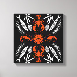 Seafood Art Decor Prints