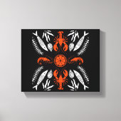 Seafood Art Decor Prints (Voorkant)