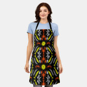 Seafood Art Decor Prints Schort (Gedragen)
