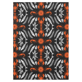 Seafood Art Decor Prints Tafelkleed