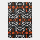 Seafood Art Decor Prints Theedoek (Verticaal)