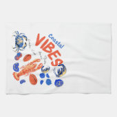 Seafood Beach Fisherman Ocean Tropical Quote  Theedoek (Horizontaal)