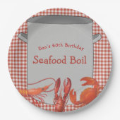 Seafood Boil - Aangepast Bord papier (Voorkant)