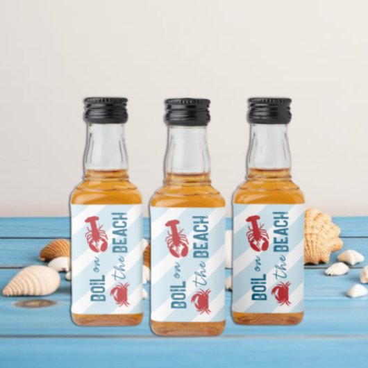 Seafood Boil Bachelorette Party Likeurfles Etiket