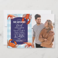 Seafood Boil Engagement Party Foto Zeekreeft