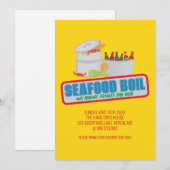 Seafood Boil Jaarlijkse Vaderdag Uitnodigingen (Voorkant / Achterkant)