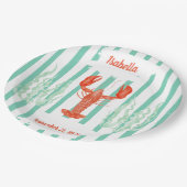 Seafood Boil Party - Aangepaste kreeft brunch Papieren Bordje (Gekanteld)